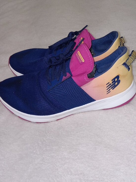 New Balance Shoes - New Balance Nergize Sport DynaSoft Shoes Womens 10.5 Blue Pink WNRGOA3